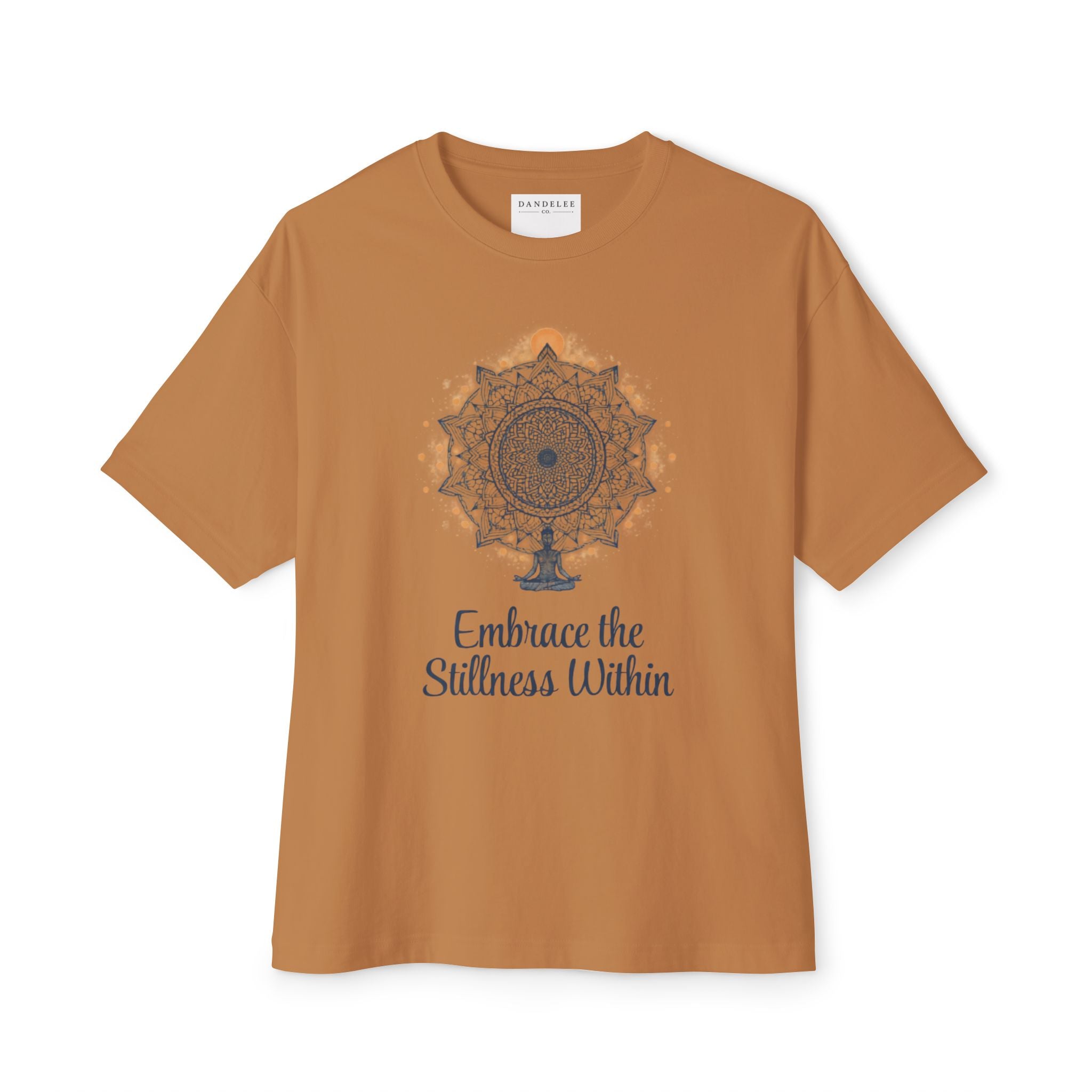 Embrace The Stillness Within - Unisex - Oversize Boxy Tee
