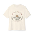 Go With The Flow - Unisex - Oversize Boxy Tee